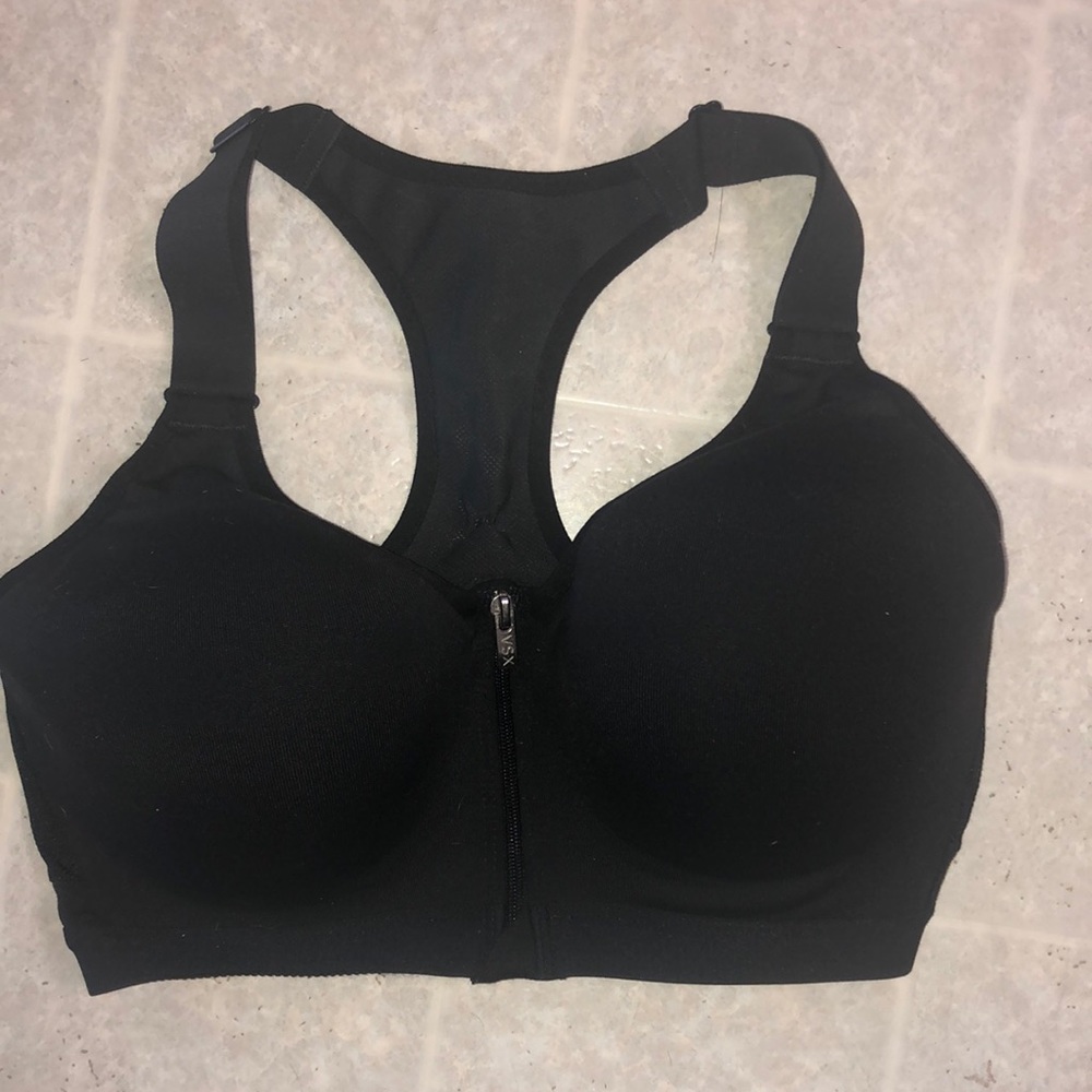 Victoria Secret zip up sports bra 32 DD